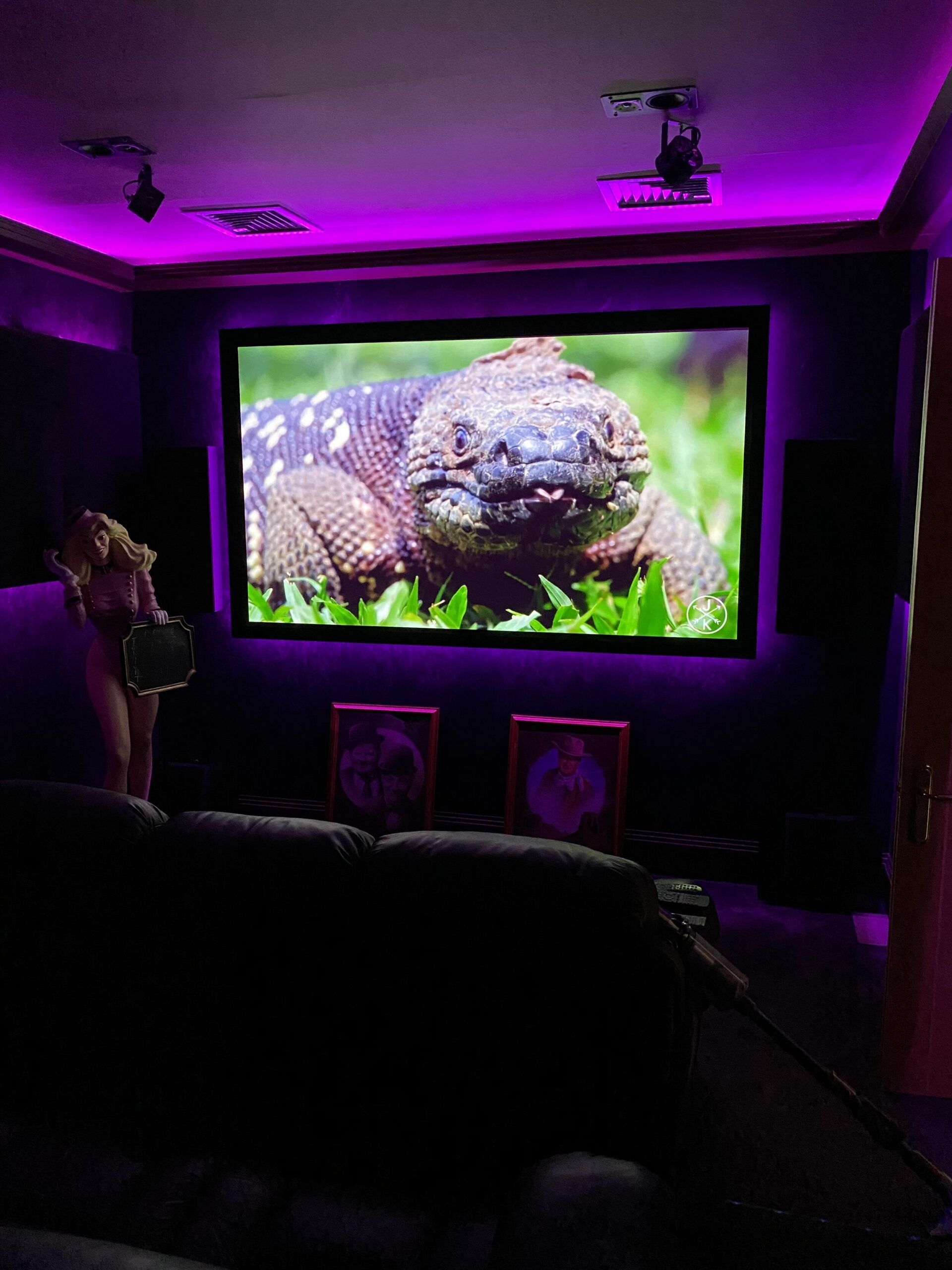 Home cinema, cinema inspiration, projector