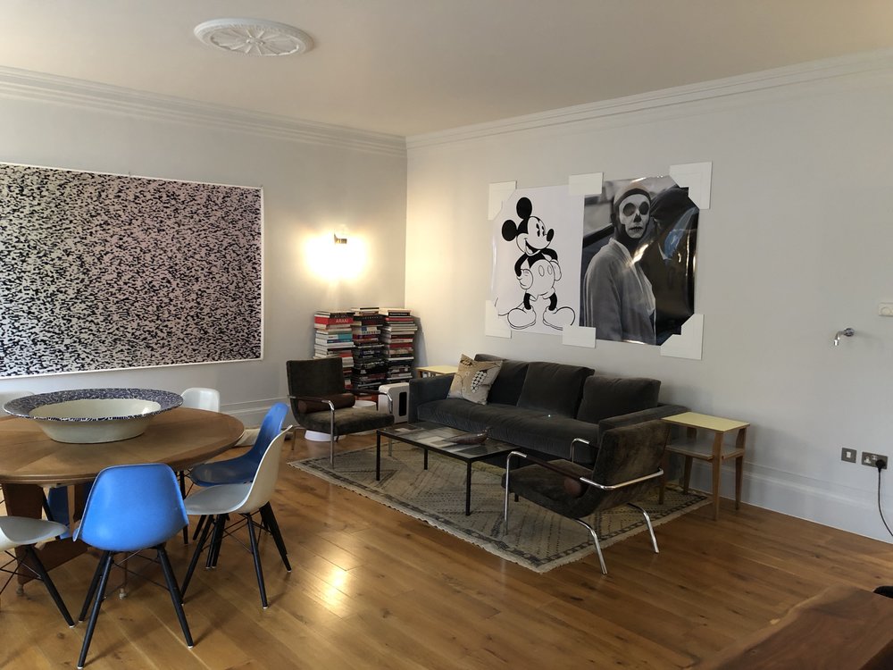 Living room in Mayfair, London