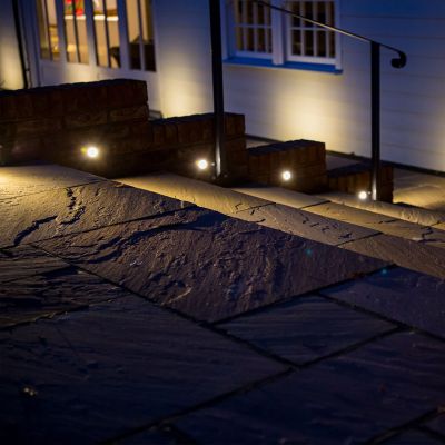 Outside Staircase Lighting Installation in Kent