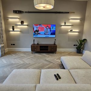 Hampstead Lighting and TV Setup