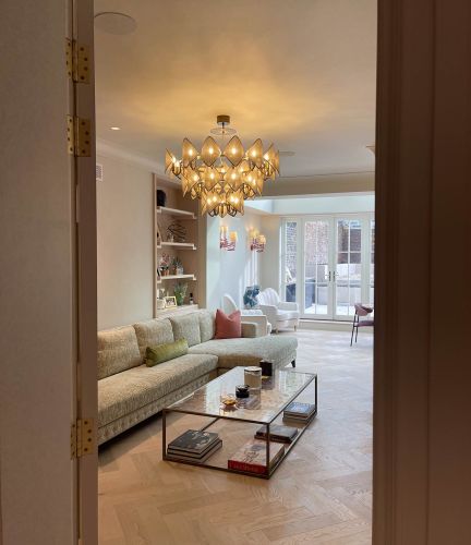 Audio and Lighting Installation in Dining Room