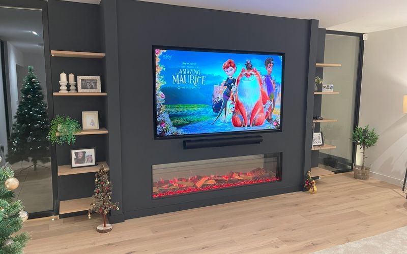 Wall Mounted TV Installation